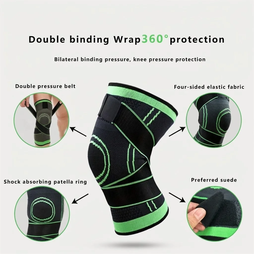 Premium 3D Adjustable Knee Support Brace - Image 6